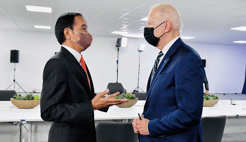 Foto-Foto Pertemuan Presiden Jokowi dan Presiden Joe Biden - Bagian 1