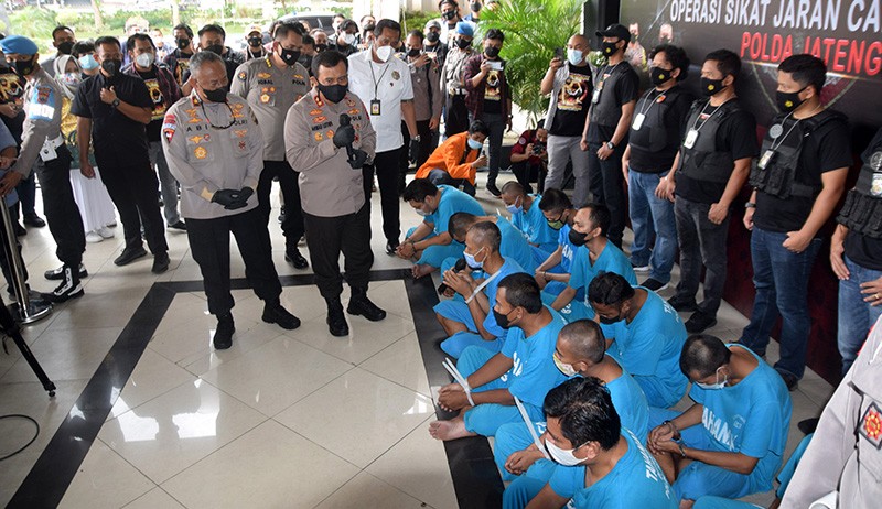 Operasi Sikat Candi, 325 Tersangka Ditangkap dan Barang Bukti Senilai Rp8 M Disita - Bagian 1