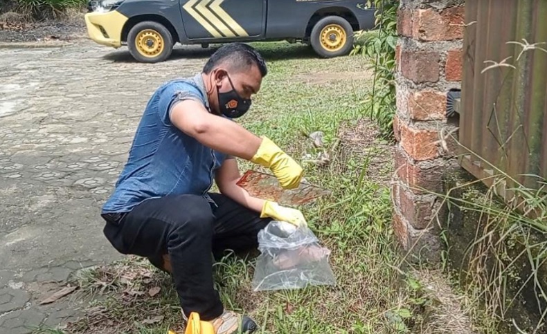 Pangkalpinang Geger, Pria Tergeletak dengan Leher Terluka Diduga Bunuh Diri