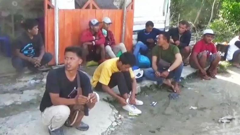 Hendak ke Malaysia, 20 Pekerja Migran Ilegal malah Telantar di Asahan