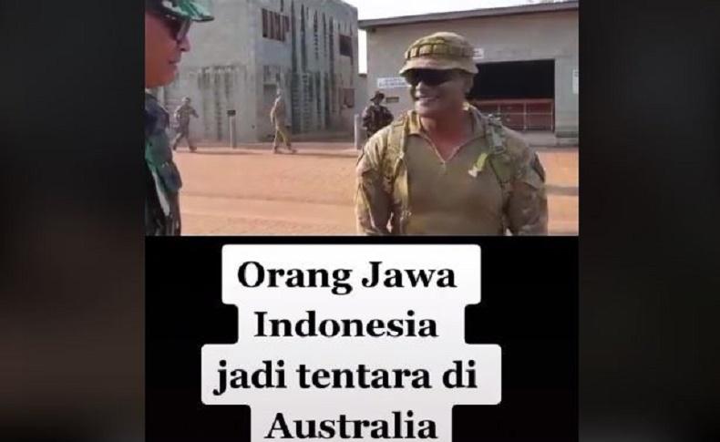Viral Tentara Australia Fasih Bahasa Indonesia dan Jawa, Ternyata asal Jember
