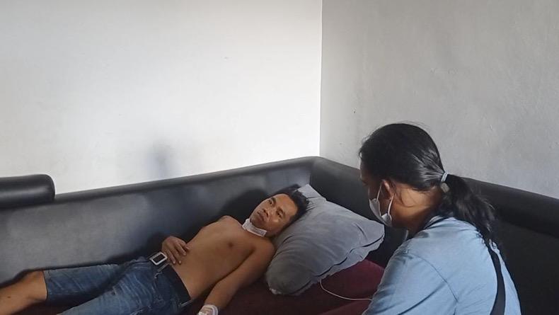 Frustrasi, Pria di Pangkalpinang Coba Bunuh Diri dengan Menyayat Tangan dan Leher