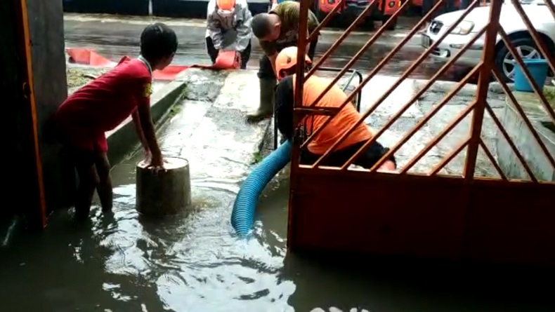 Hujan Deras 5 Jam, Bencana Alam Landa 17 Kawasan di Kota Sukabumi