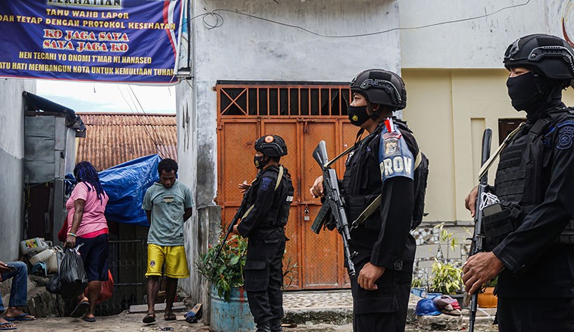 1.120 Aparat Bersenjata Siaga Amankan Seremoni Pembukaan Peparnas XVI Papua - Bagian 3