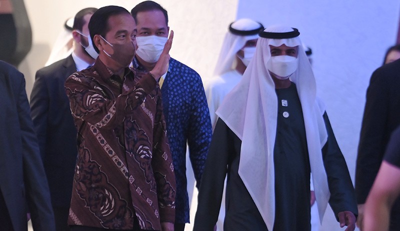 Presiden Jokowi dan Pangeran MBZ Hadiri National Day di Expo 2020 Dubai - Bagian 3
