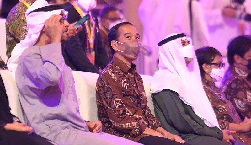 Presiden Jokowi dan Pangeran MBZ Hadiri National Day di Expo 2020 Dubai - Bagian 1