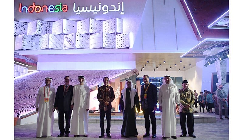 Presiden Jokowi dan Pangeran MBZ Hadiri National Day di Expo 2020 Dubai - Bagian 2