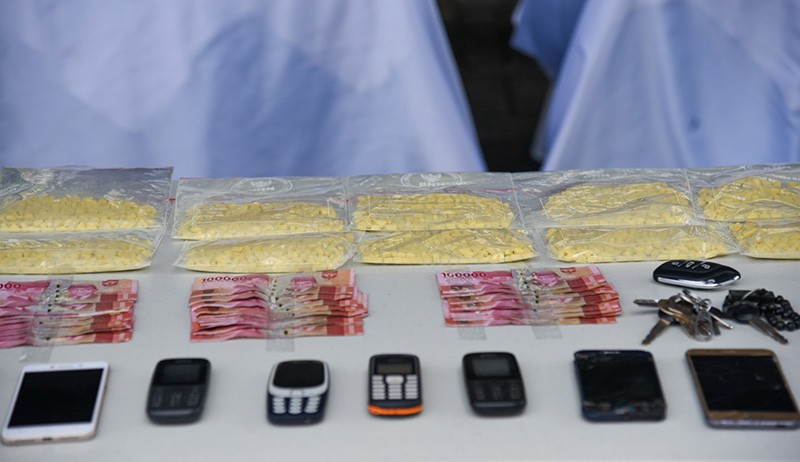 Penampakan 5.000 Pil Ekstasi Merk Superman Disita BNN - Bagian 1