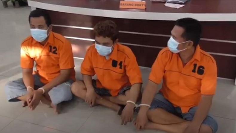 Jerat Pengendara Motor dengan Gadis Cantik, 3 Komplotan Begal di Deliserdang Ditangkap