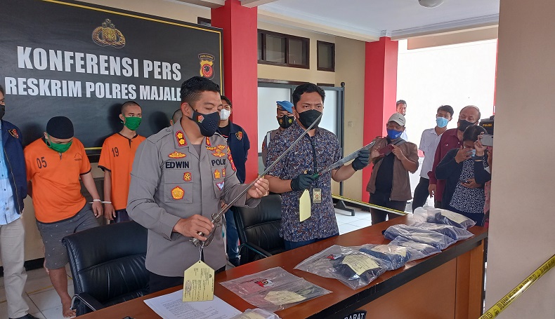 Todong Warga dengan Pedang, Anggota Geng Motor di Majalengka Diteriaki Maling