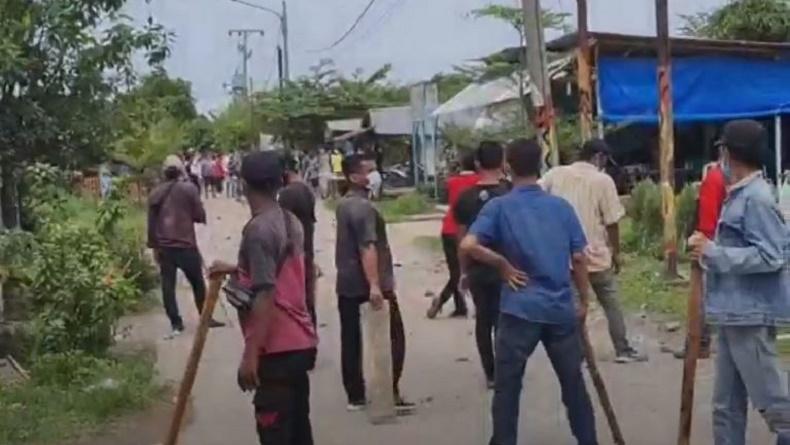 Ricuh Konflik Lahan di Medan, Preman Satu Truk Serang Warga dengan Kayu dan Batu