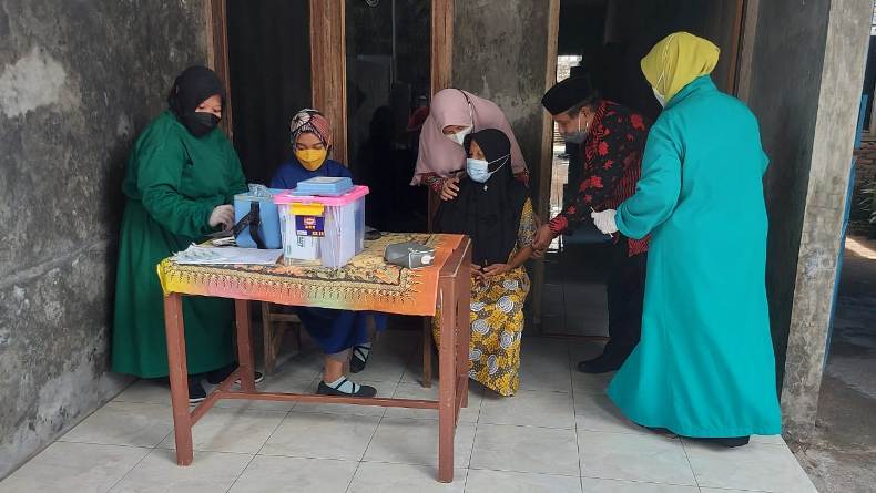 Mantap, Desa di Sukoharjo Ini Capai Target Vaksinasi Covid-19 100 Persen 