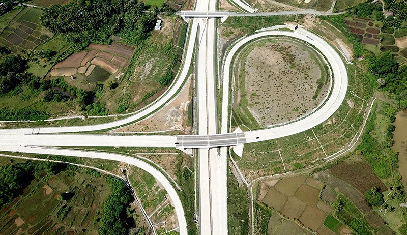 Penampakan dari Udara Jalan Tol Sigli-Banda Aceh - Bagian 2