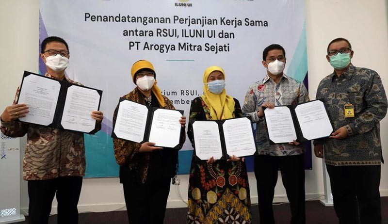 Dukung RSUI, ILUNI UI dan Arogya Ciptakan Layanan Kesehatan Berbasis AI - Bagian 1
