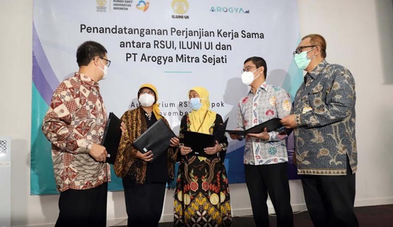 Dukung RSUI, ILUNI UI dan Arogya Ciptakan Layanan Kesehatan Berbasis AI - Bagian 2