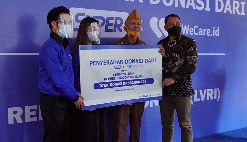 Kobarkan Semangat Pahlawan, Aplikasi Super Donasi Rp500 Juta untuk Veteran Perang - Bagian 1
