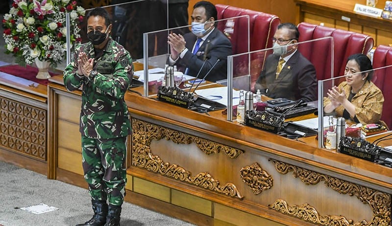 DPR Sepakat Jenderal Andika Perkasa Ditetapkan sebagai Panglima TNI - Bagian 1