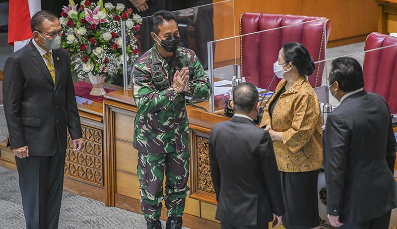 DPR Sepakat Jenderal Andika Perkasa Ditetapkan sebagai Panglima TNI - Bagian 2