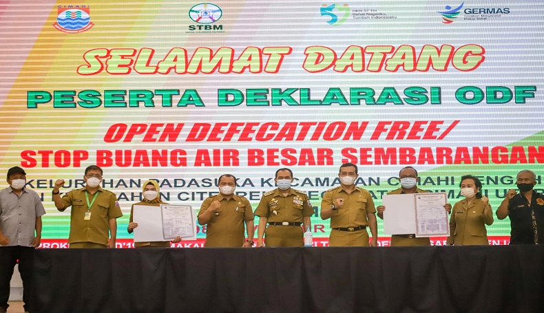 Waduh, Baru 4 Kelurahan di Cimahi Nyatakan Setop BAB Sembarangan