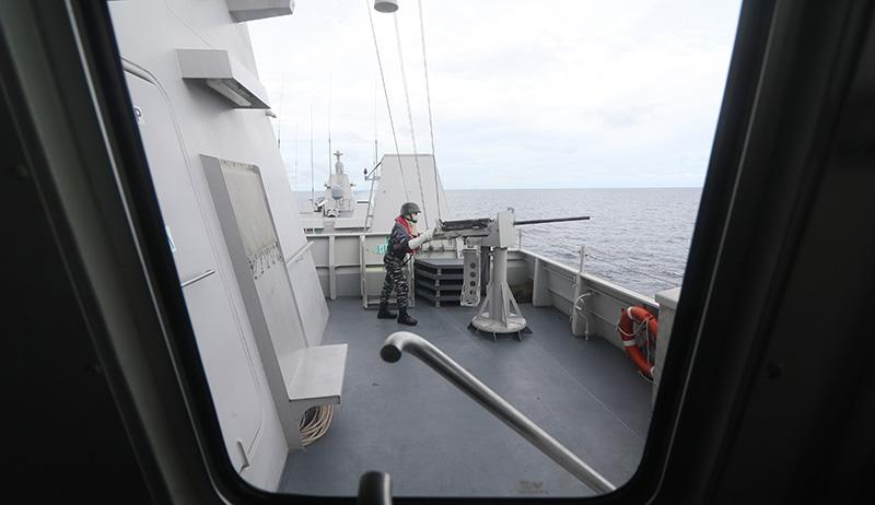 TNI AL dan US Navy Gelar Latihan CARAT 2021 di Laut Jawa - Bagian 2