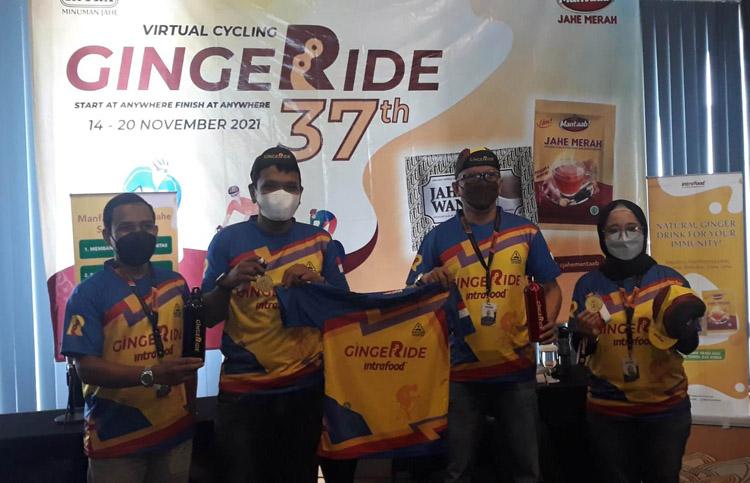 Ajak Berpola Hidup Sehat, Gingeride 37th Virtual Cycling Tawarkan Hadiah Puluhan Juta