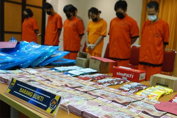 Polda DIY Bongkar Kasus Pembobolan Data Kartu Kredit, 9 Orang Ditangkap