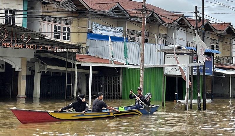 Begini Kondisi 35.117 Rumah di Kalimantan Barat Sudah 3 Minggu Terendam Banjir  - Bagian 1