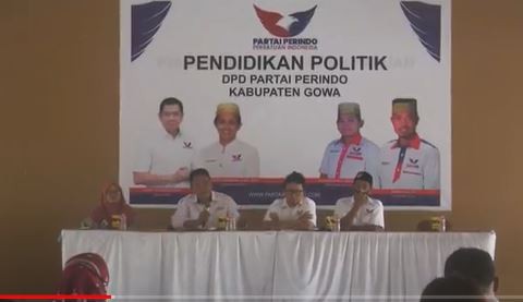 Hadapi Pemilu 2024, DPD Perindo Gowa Gelar Pendidikan Politik dan Penguatan Struktur