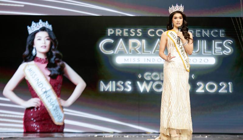 Miss Indonesia Carla Yules Siap Melangkah ke Ajang Miss World 2021 - Bagian 2