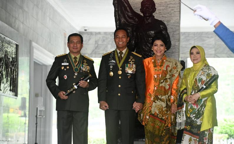 KSAD Jenderal Andika Perkasa Lepas 370 Perwira Tinggi TNI AD Akhiri Masa Pengabdian