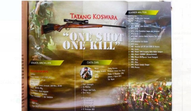  Ini Senjata Andalan Sniper Legendaris TNI Tatang Koswara