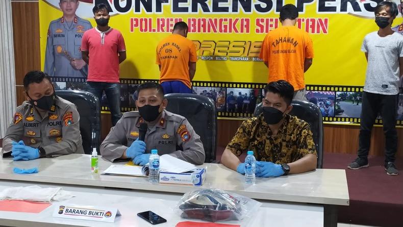Polisi Tangkap Pelaku Pembunuhan di Kafe Remang-Remang Toboali