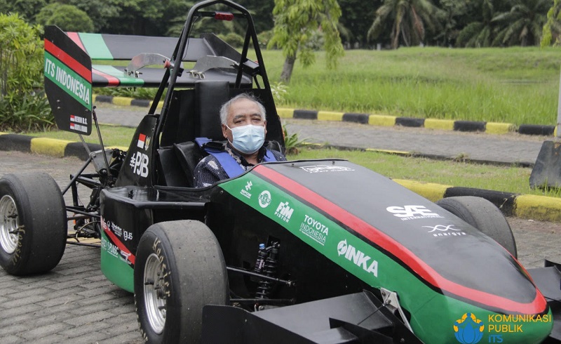 ITS Luncurkan Mobil Balap Formula Bertenaga Listrik, Ini Penampakannya 