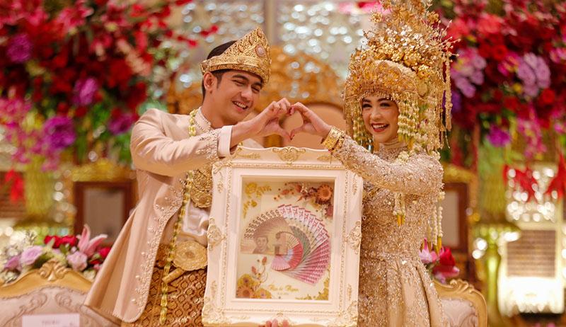 Momen Pernikahan Ria Ricis-Teuku Ryan dengan Adat Palembang, Ridwan Kamil Jadi Saksi - Bagian 3