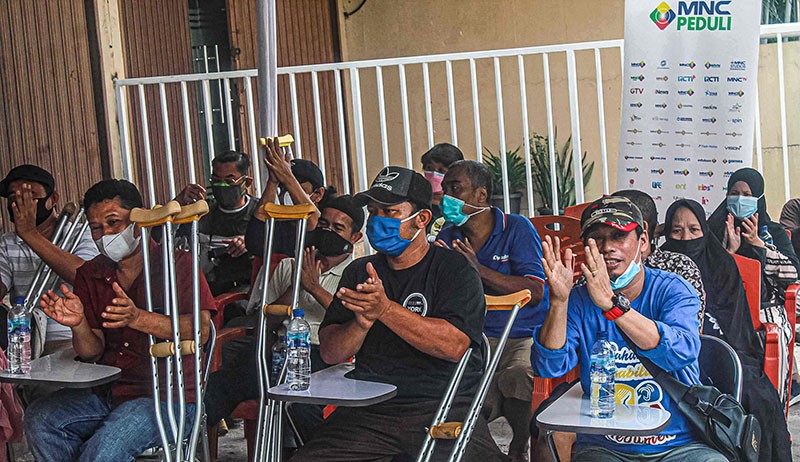 MNC Peduli-YEMI Kolaborasi Berikan Kaki Palsu untuk Penyandang Tunadaksa - Bagian 3