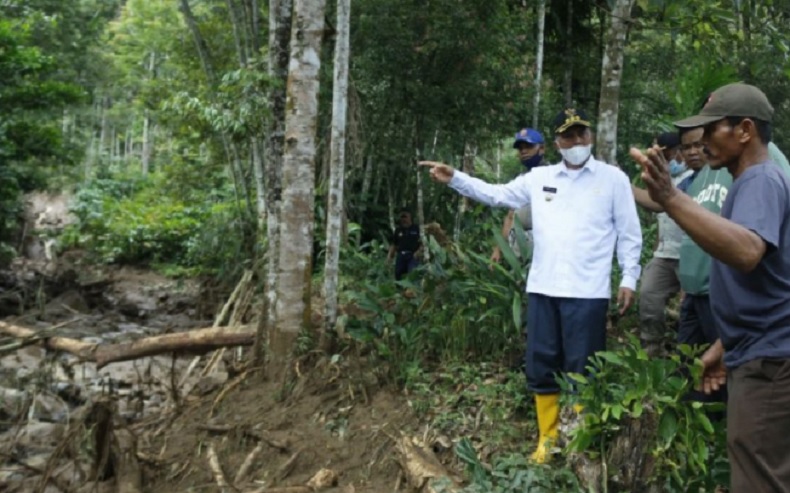 Banjir dan Longsor di Talamau Pasaman Barat Timbulkan Kerugian Rp1,76 Miliar