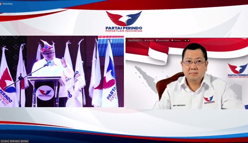Foto-Foto Hary Tanoesoedibjo Buka Rakorwil Partai Perindo Kepri - Bagian 1
