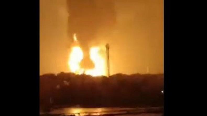  Kilang Minyak Pertamina di Cilacap Terbakar, Terdengar Suara Ledakan