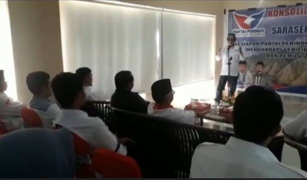 Gelar Konsolidasi, Perindo Enrekang Panaskan Mesin Partai untuk Pemenangan Pemilu 2024