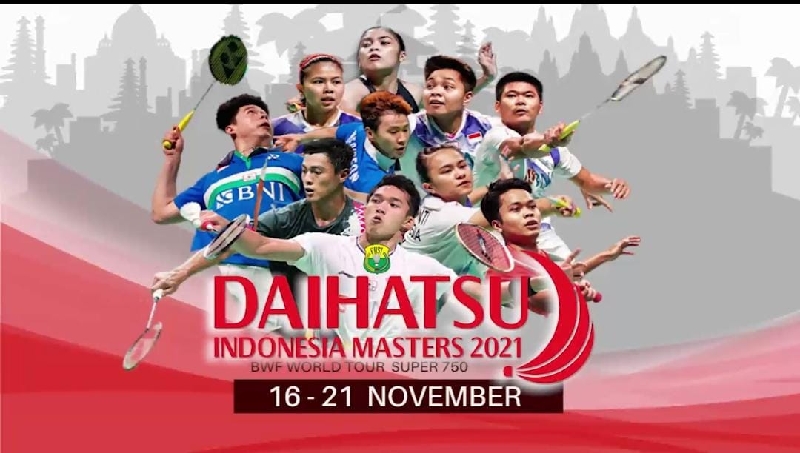 Daihatsu Indonesia Masters 2021 Tinggal 2 Hari Lagi, Saksikan Pertandingannya Live Hanya di iNews