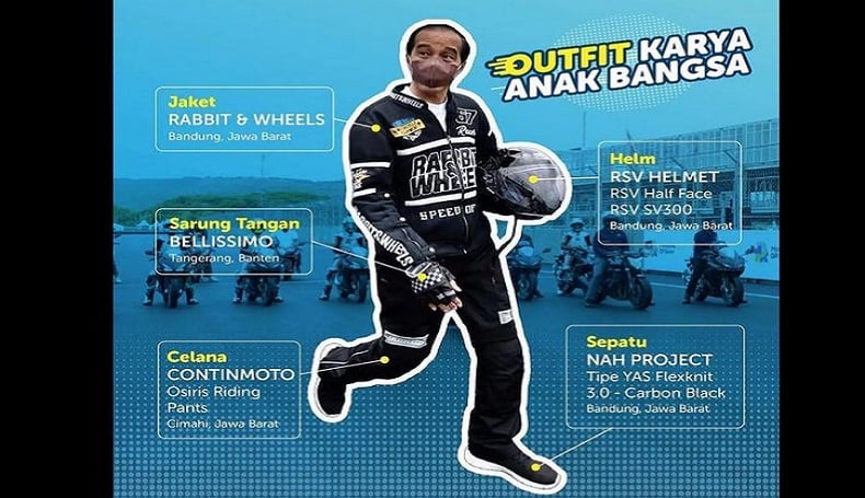 Ridwan Kamil Posting Jokowi Kenakan Outfit Produk Jabar, Netizen: Keren Kang