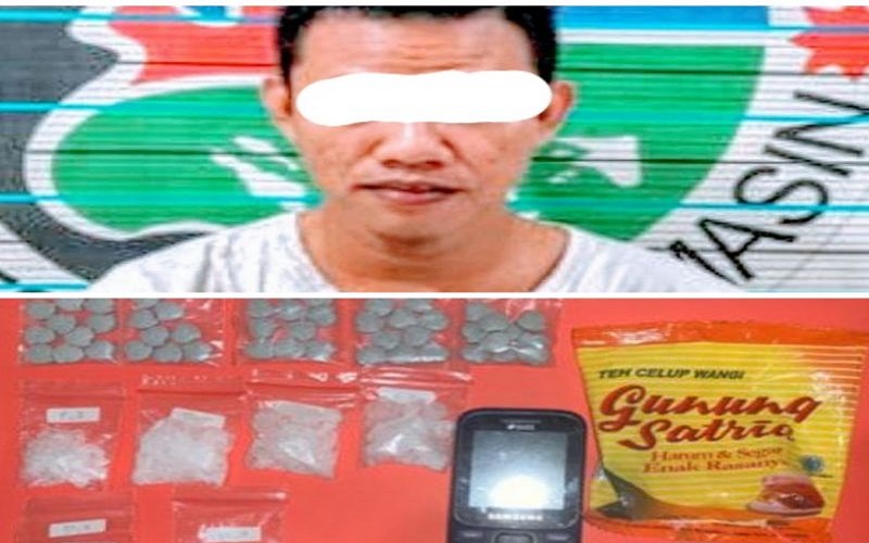Pria Banjarmasin Edarkan Ekstasi Logo Moncler, Ngaku Diperintah Orang