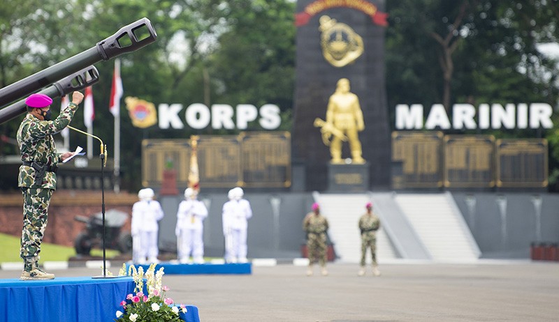 Foto-Foto HUT ke-76 Korps Marinir TNI AL - Bagian 6