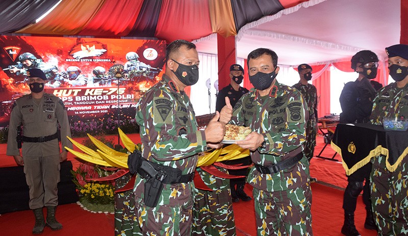 Peringatan HUT ke-76 Brimob di Mako Brimobda Jateng Srondol Semarang - Bagian 4