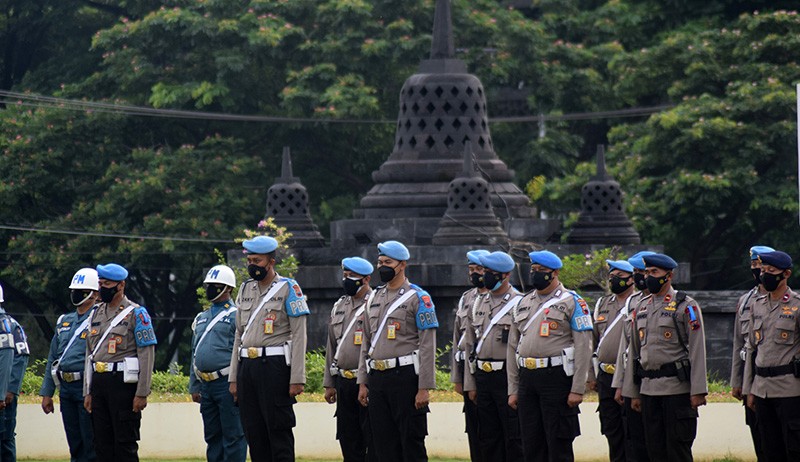Polda Jateng Gelar Apel Pasukan Operasi Zebra Candi 2021 - Bagian 2