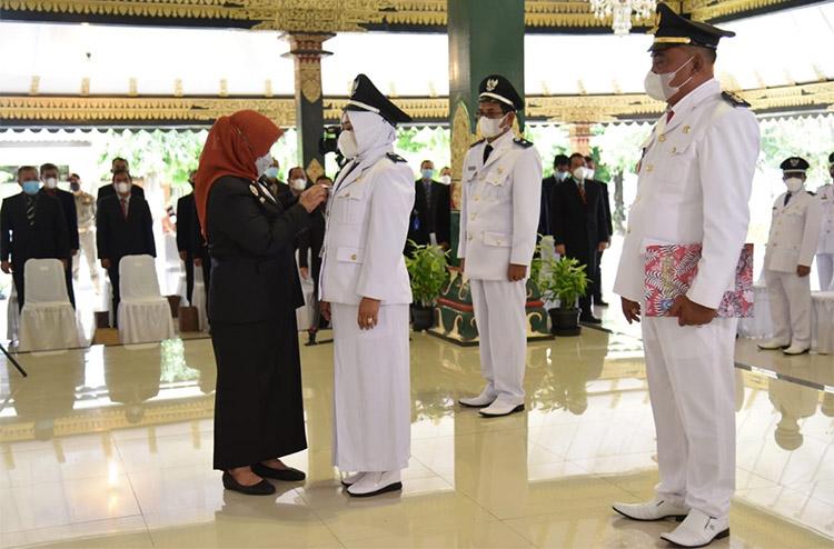 Lantik 33 Lurah, Bupati Sleman Minta Rencana Pembangunan Kalurahan Segera Disusun