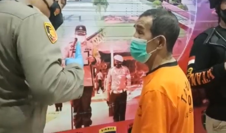 Kabur ke Sambas, Mertua Bunuh Menantu di Mempawah Ditangkap di Rumah Ponakan