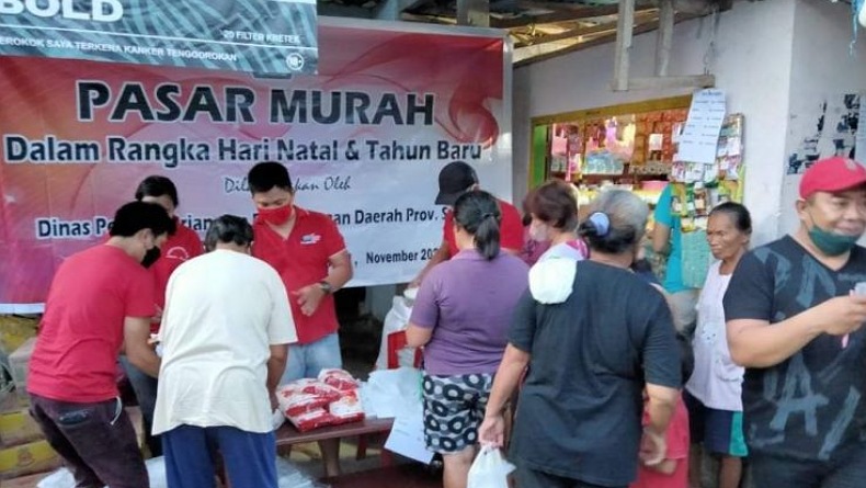 Jelang Perayaan Natal, Warga Kepulauan Talaud Dapat Bahan Pokok Murah 