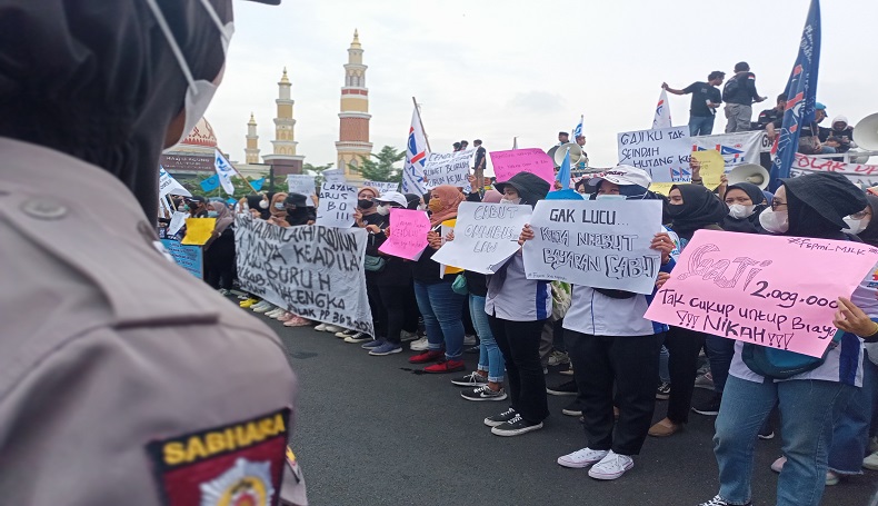 Harapan Buruh Majalengka agar UMK Naik Rp360.000 Sirna, Apindo: Alhamdulillah