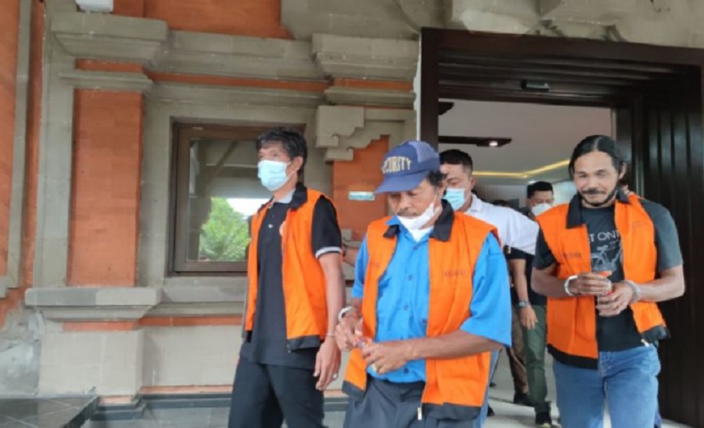 6 Tersangka Korupsi Tanah Negara di Tabanan Ditahan di Lapas Kerobokan